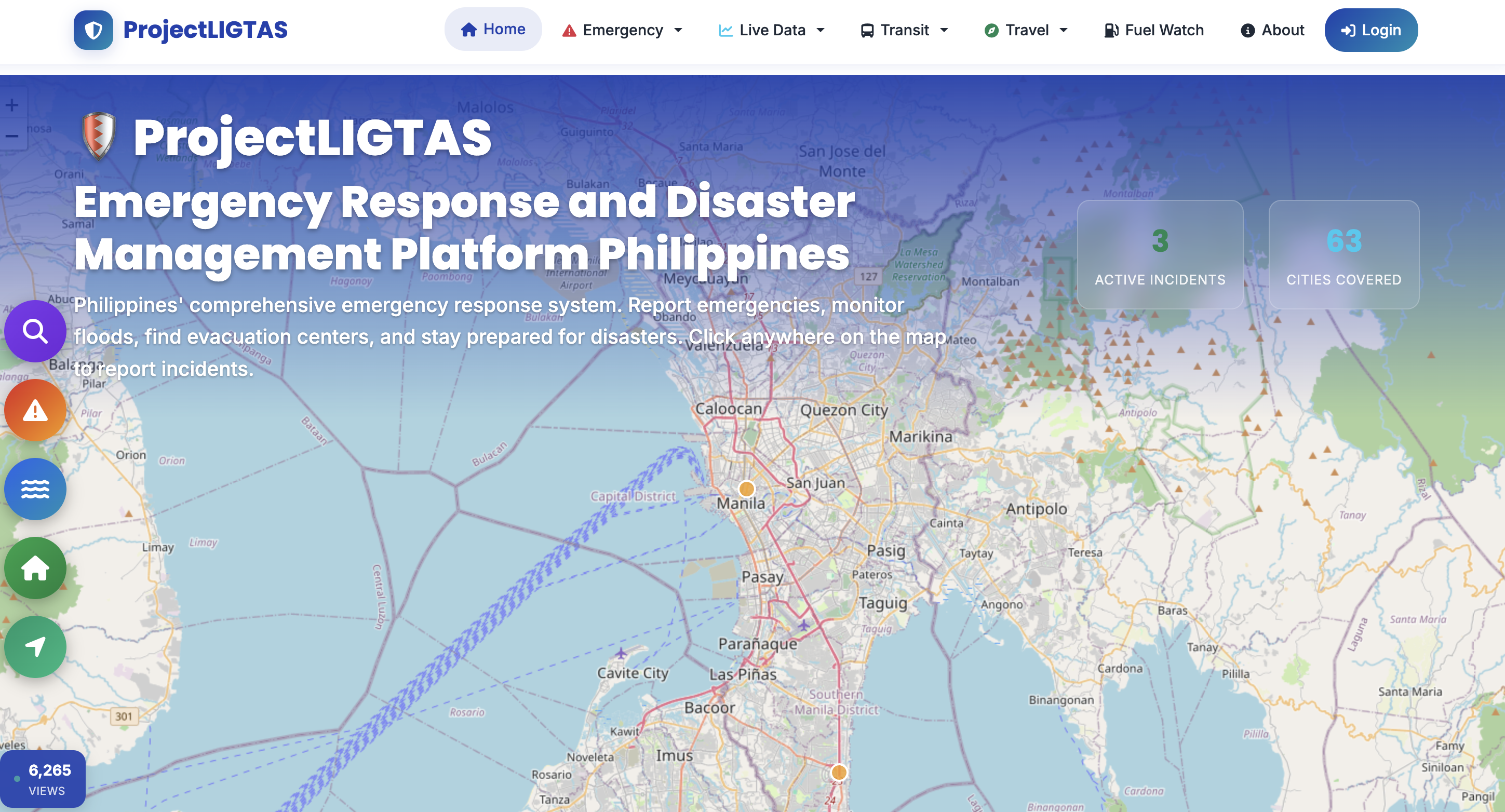 ProjectLIGTAS - Flood Risk Prediction & Disaster Intelligence Platform