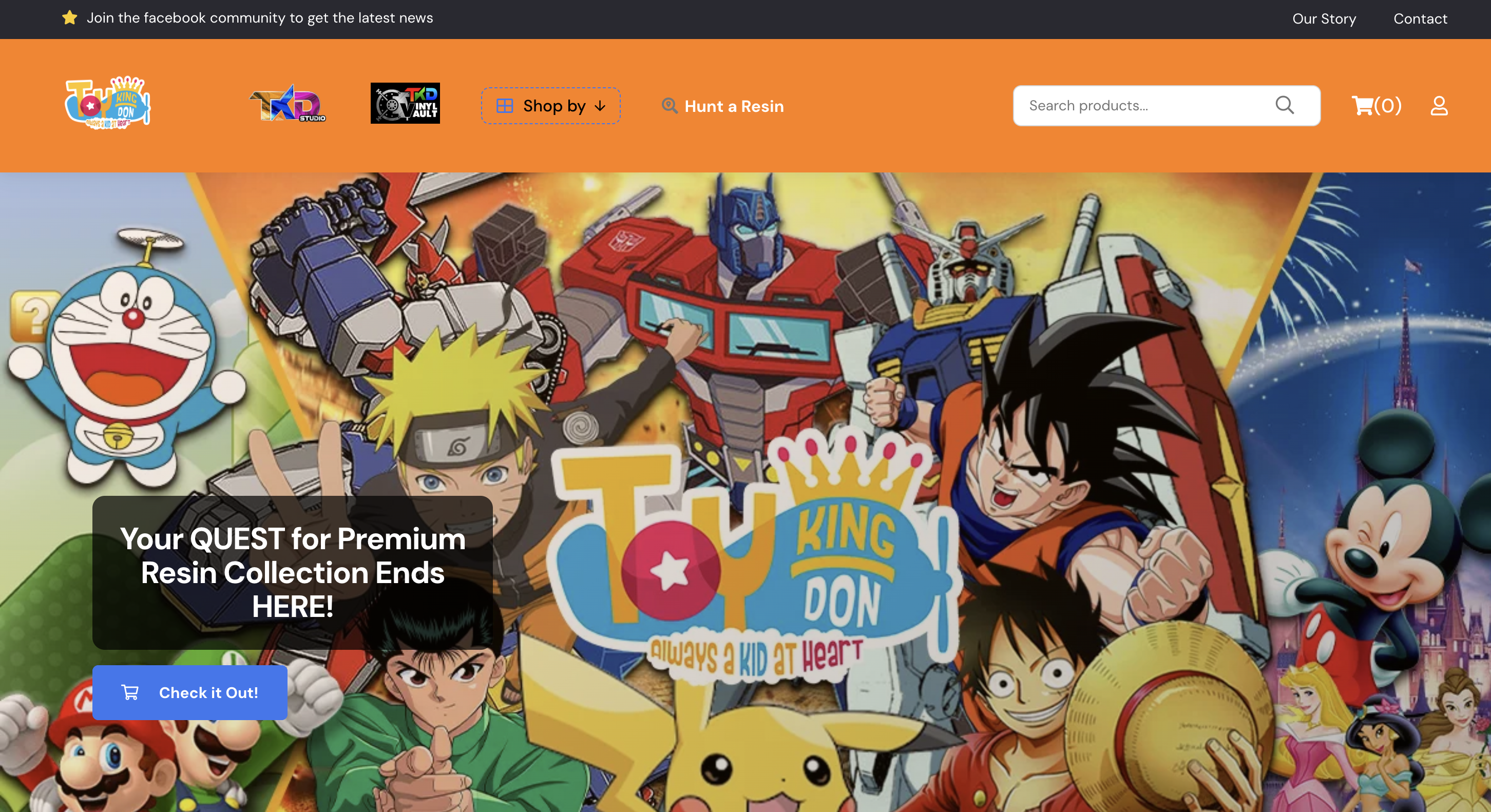 Toy KingDon E-commerce Website